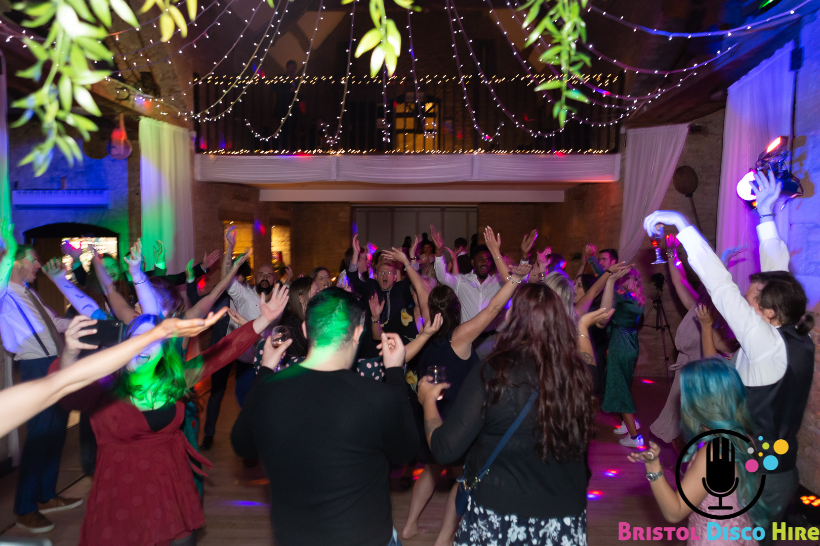 Photos of our Wedding DJ's in action - Bristol Disco Hire